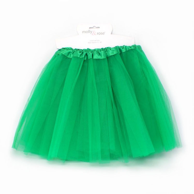 Picture of 8210 GREEN CHILD SIZE NET TUTU WAISTBAND 15-28